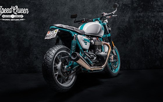 Umgebautes Motorrad Triumph Speed Twin 1200 von Mäge Motos GmbH - Bild 3