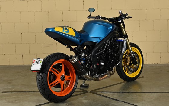 Umgebautes Motorrad Triumph Speed Triple 1050 von Mäge Motos GmbH - Bild 8