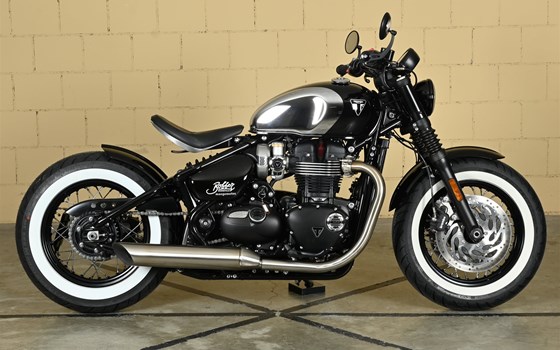 Umgebautes Motorrad Triumph Bonneville Bobber von Mäge Motos GmbH - Bild 5