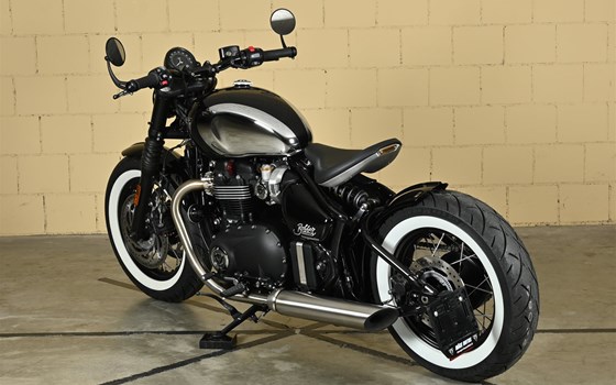 Umgebautes Motorrad Triumph Bonneville Bobber von Mäge Motos GmbH - Bild 7