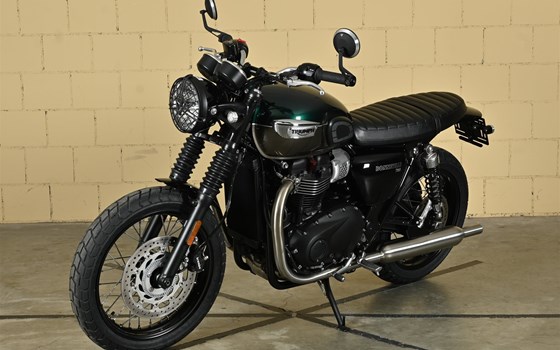 Umgebautes Motorrad Triumph Bonneville T100 von Mäge Motos GmbH - Bild 2