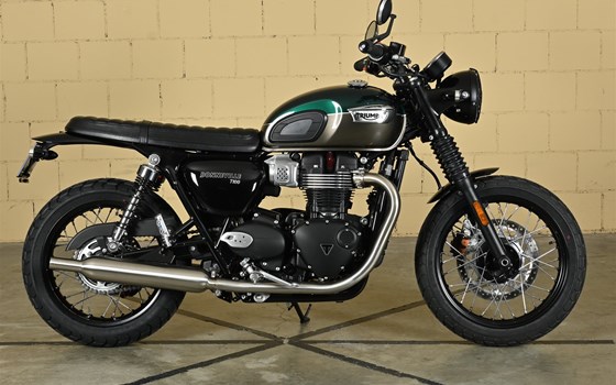 Umgebautes Motorrad Triumph Bonneville T100 von Mäge Motos GmbH - Bild 3