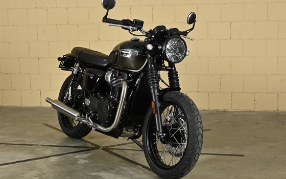 Umgebautes Motorrad Triumph Bonneville T100 von Mäge Motos GmbH - Bild 4