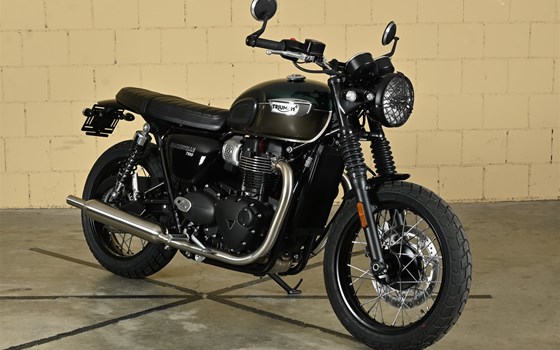 Umgebautes Motorrad Triumph Bonneville T100 von Mäge Motos GmbH - Bild 5