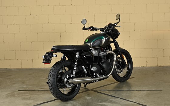 Umgebautes Motorrad Triumph Bonneville T100 von Mäge Motos GmbH - Bild 6