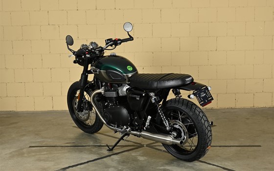 Umgebautes Motorrad Triumph Bonneville T100 von Mäge Motos GmbH - Bild 9