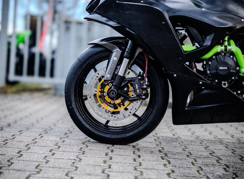Umbgebautes Motorrad Kawasaki Ninja ZX-6R 636