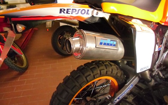 Umgebautes Motorrad Honda XL 600V Transalp von Bike & Cars - Jenas Biker Corner - Dirk Helbig - Bild 4