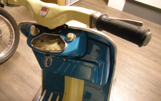 Umgebautes Motorrad NSU Prima von Bike & Cars - Jenas Biker Corner - Dirk Helbig - Bild 3