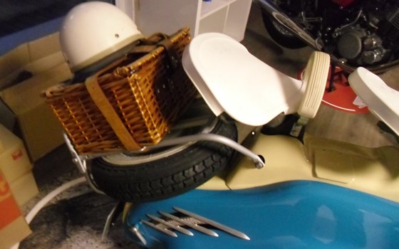 Umgebautes Motorrad NSU Prima von Bike & Cars - Jenas Biker Corner - Dirk Helbig - Bild 5