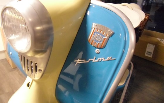 Umgebautes Motorrad NSU Prima von Bike & Cars - Jenas Biker Corner - Dirk Helbig - Bild 6