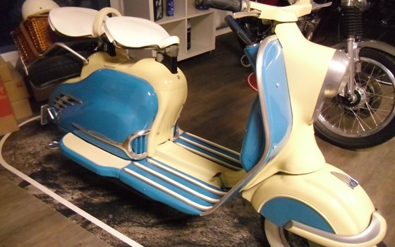 Umgebautes Motorrad NSU Prima von Bike & Cars - Jenas Biker Corner - Dirk Helbig - Bild 8