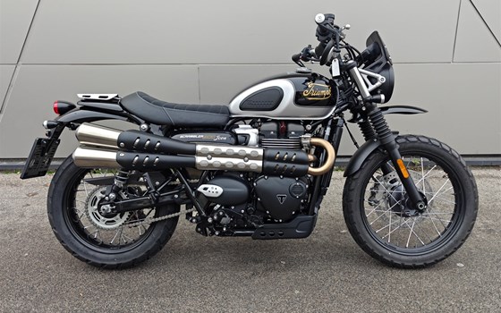 Umgebautes Motorrad Triumph Scrambler 900 von IL MOTO  Motorradhandel und Reparaturwerkstätte GesmbH - Bild 1