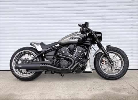 Umgebautes Motorrad Indian Scout Bobber von SMC-Styrian Motor Cycle - Bild 2