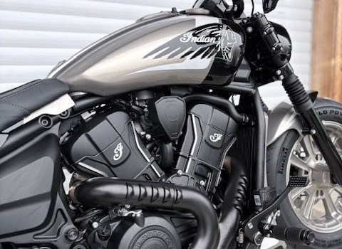 Umgebautes Motorrad Indian Scout Bobber von SMC-Styrian Motor Cycle - Bild 8