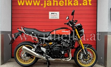 Kawasaki Z900 RS SE Kühlerschutz, Hauptständer, Haltebügel