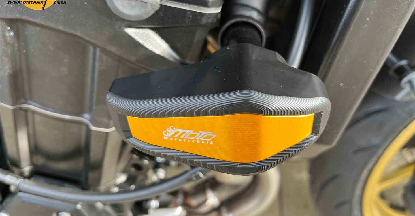 Umbgebautes Motorrad Kawasaki Z900