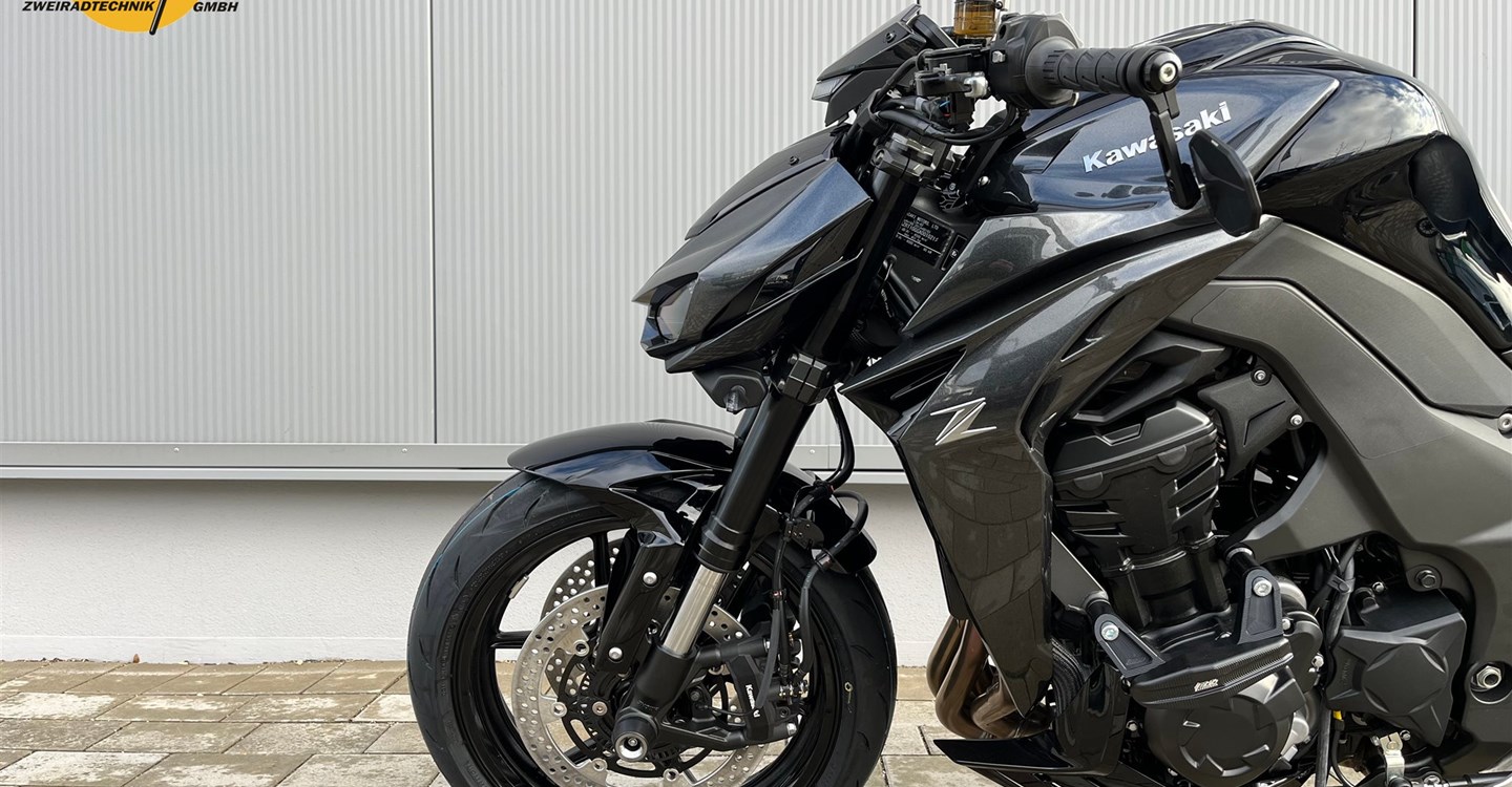 Umbgebautes Motorrad Kawasaki Z1100