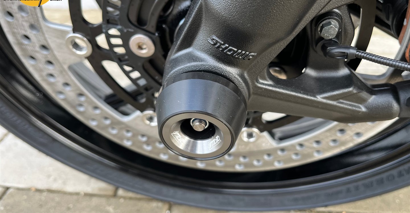 Umbgebautes Motorrad Kawasaki Z1100