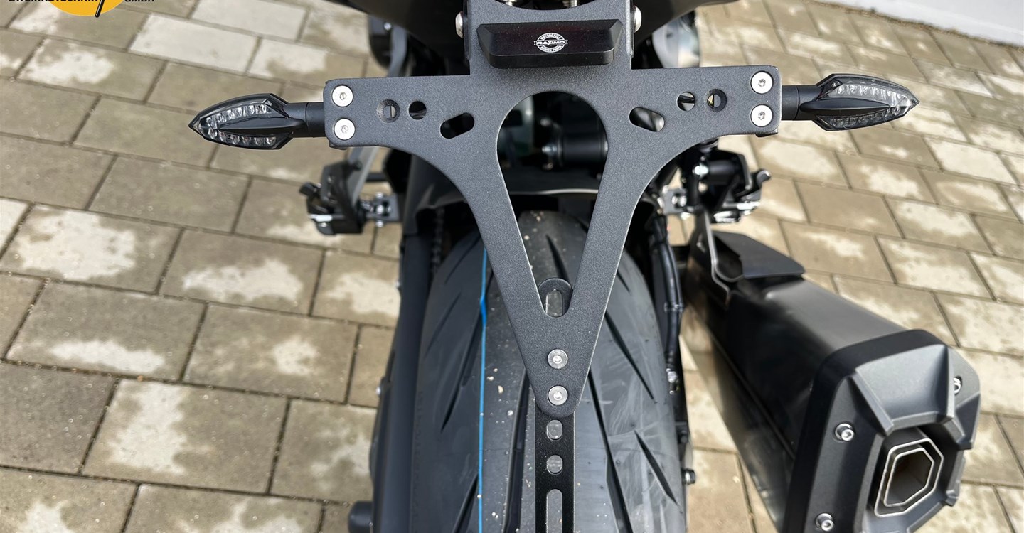 Umbgebautes Motorrad Kawasaki Z1100