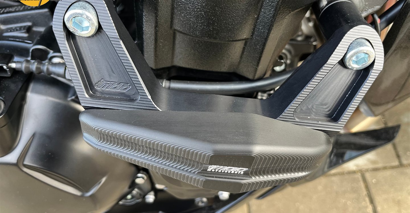 Umbgebautes Motorrad Kawasaki Z1100