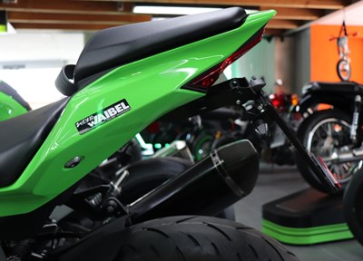 Kawasaki Ninja ZX-4RR Ein wenig umgebaut