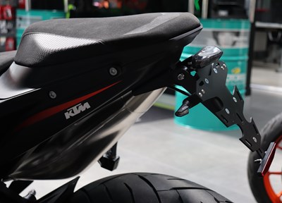 KTM 790 Duke Ein wenig umgebaut