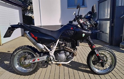 MZ Baghira Enduro Custom Bike