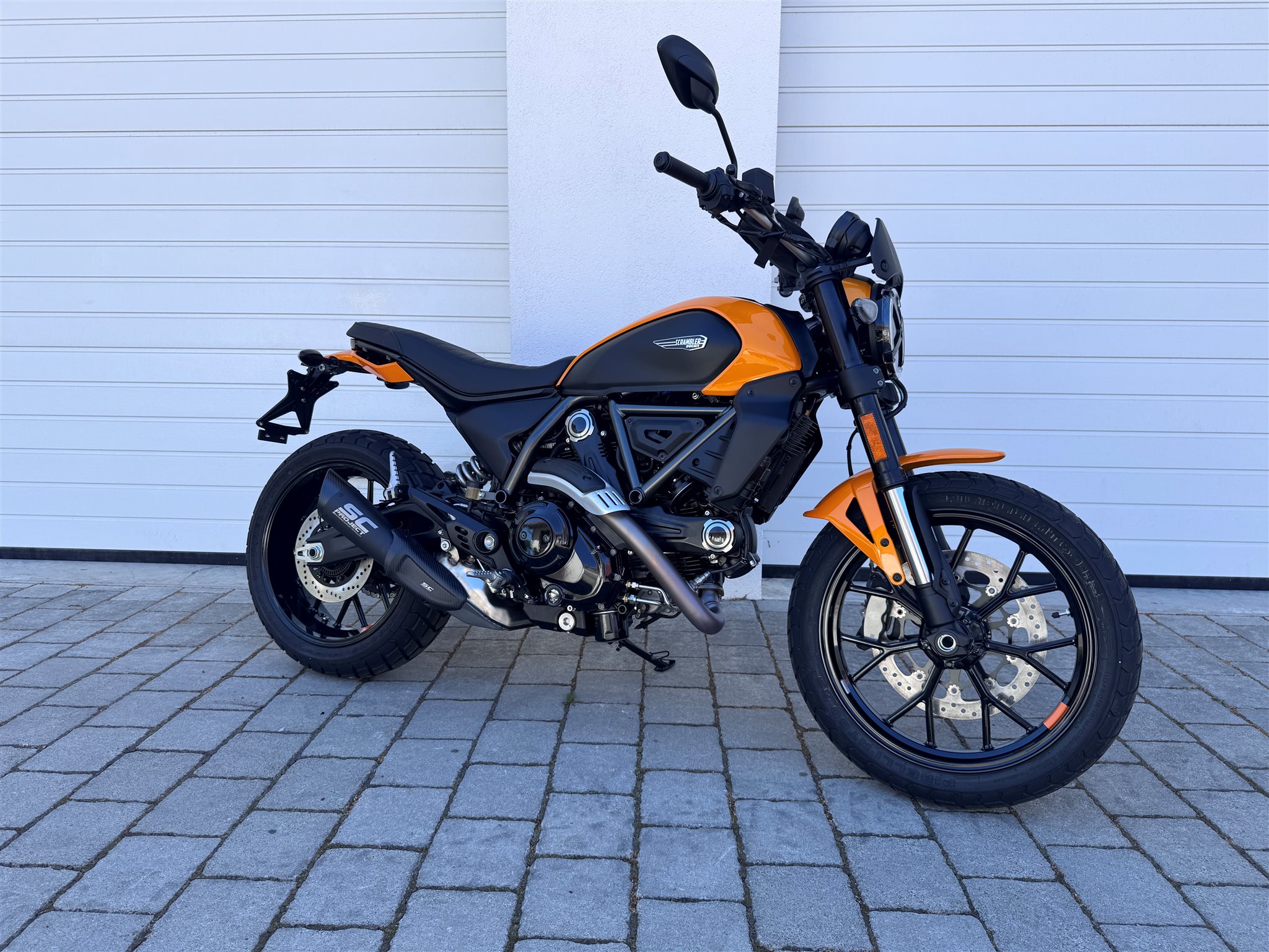 Ducati Scrambler Icon Dark  Tangerine Orange