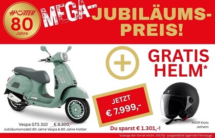 Vespa GTS 80th 310 Custom Bike