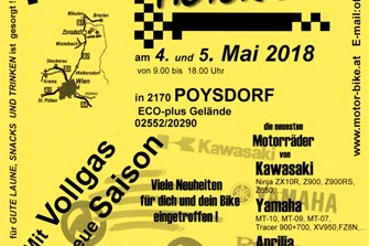 SAISONERÖFFNUNG 2018 bei MOTOR-BIKE in POYSDORF