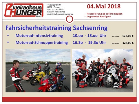 Fahrsicherheitstraining Sachsenring