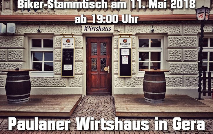 Biker-Stammtisch in Gera