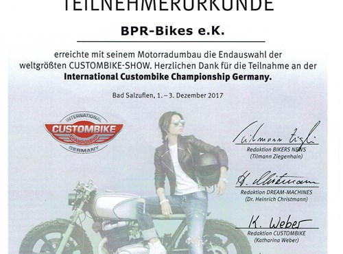 International Custombike Championship Germany