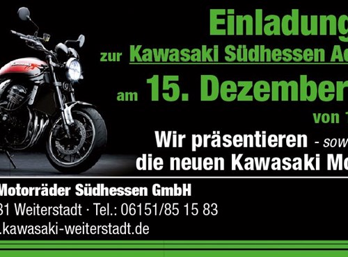 Kawasaki Südhessen Adventsschau 2018