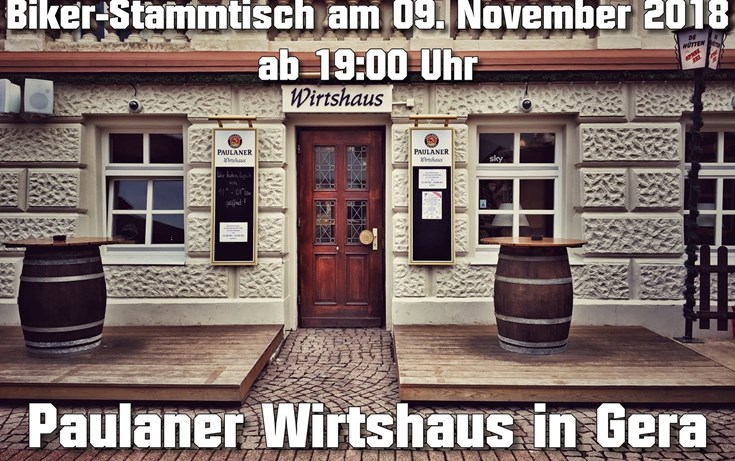 Biker-Stammtisch in Gera