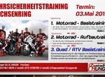 Fahrsicherheitstraining  SACHSENRING // Motorrad + Quad