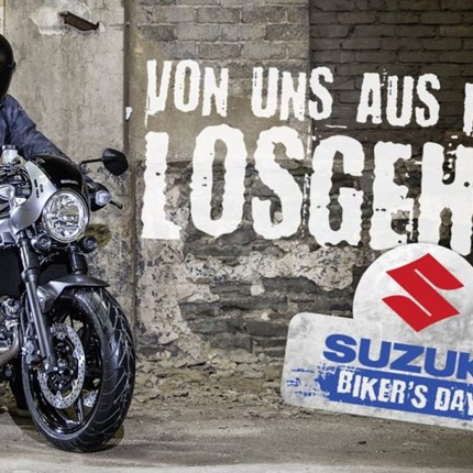 Suzuki Bikersday  am 6.+7. April 2019 Hier geht´s zum Online-Katalog