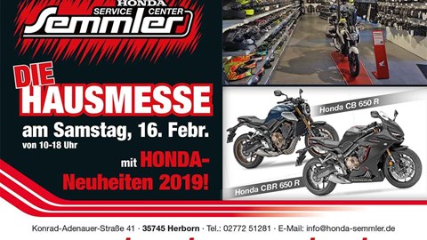 Honda Semmler - Hausmesse 2019
