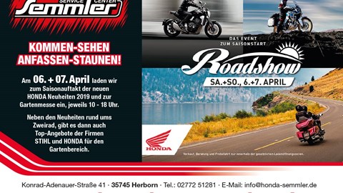 Honda Semmler - Honda Road Show / Gartenmesse
