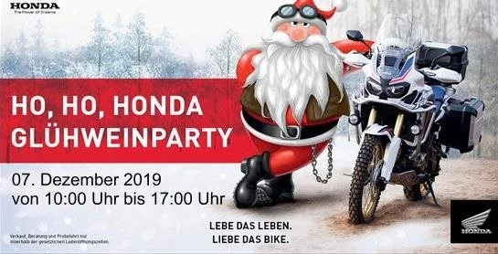 Honda Semmler - Glühweinparty 2019 Bild 2: Honda Semmler - Glühweinparty 2019