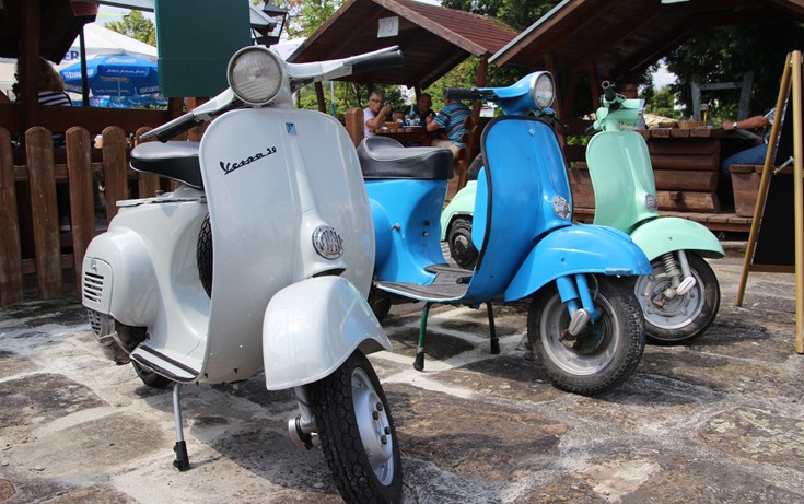 12. Vespa- und Ape Treffen in Kaltenbrunn
