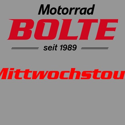 Mittwochstour April 2022 Du hast keine Lust alleine zu fahren ? Du willst neue Strecken kennen lernen ohne lange zu suchen? Dann fahr mit uns auf der "Mittwochstour" ! ...
