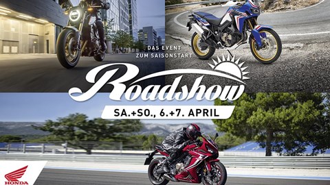 Honda Roadshow zum Saisonstart 