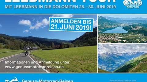 Motorrad Leebmann Tour 2019