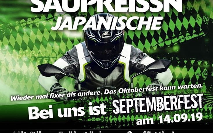 Septemberfest bei Kawasaki in Gera