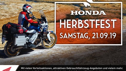 Honda Herbstfestival 