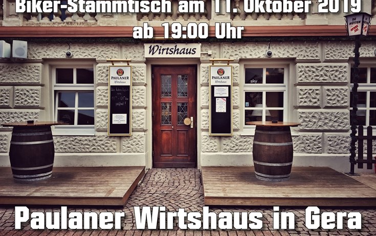 Biker-Stammtisch in Gera