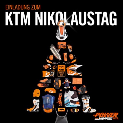 KTM Nikolaustag  Einladung zum KTM Nikolaustag am 07.12.2019                         von 9.00 -15.00 Uhr  Zum Abschluss der Saison laden wir euch wieder zum tradi ...