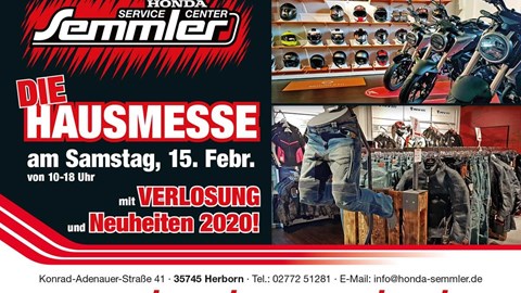 Honda Semmler - DIE HAUSMESSE